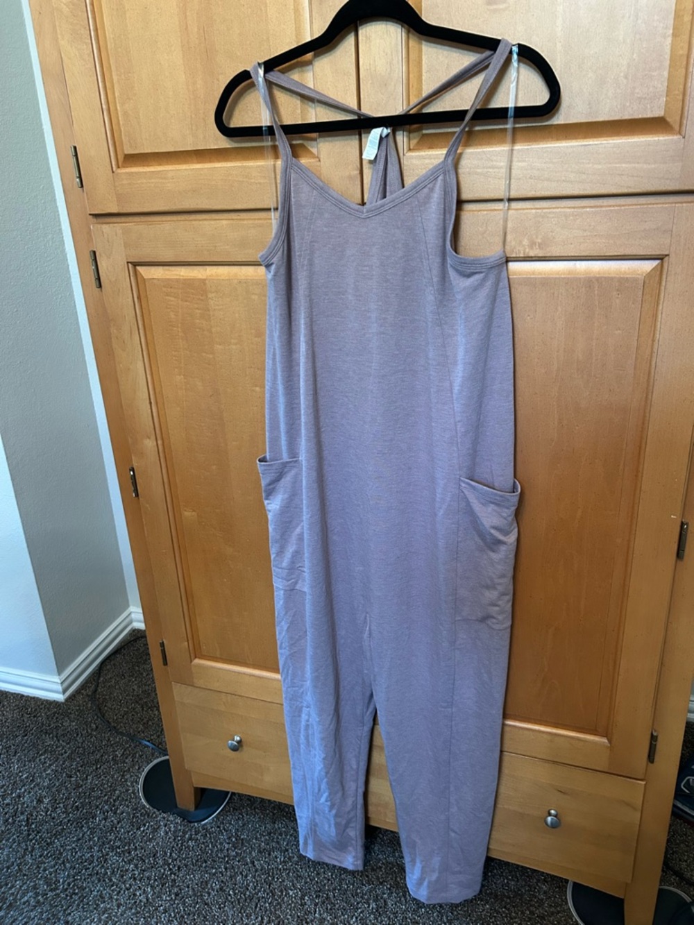 Zella Mauve Tank Jumpsuit